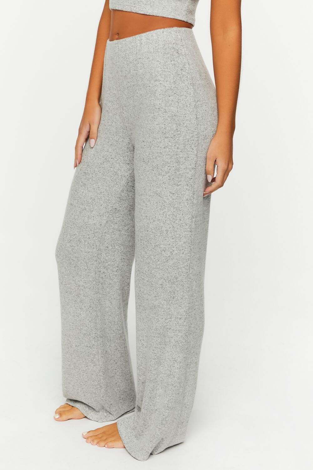 Wide-Leg Pajama Pants-Feelings Star