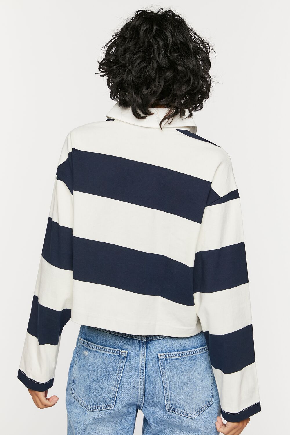 Striped Rugby Shirt-Feelings Star