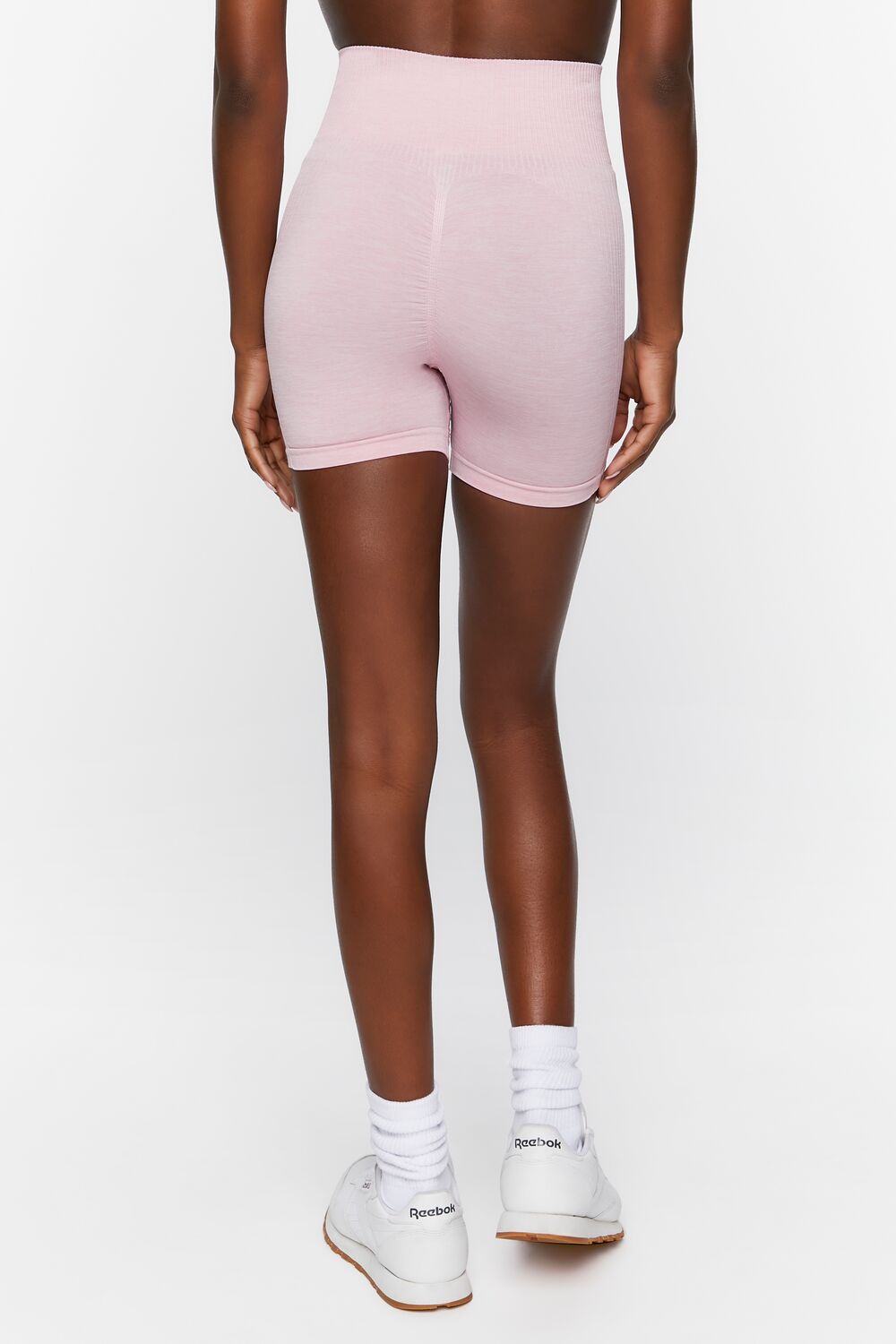 Active Seamless Space Dye Biker Shorts-Feelings Star