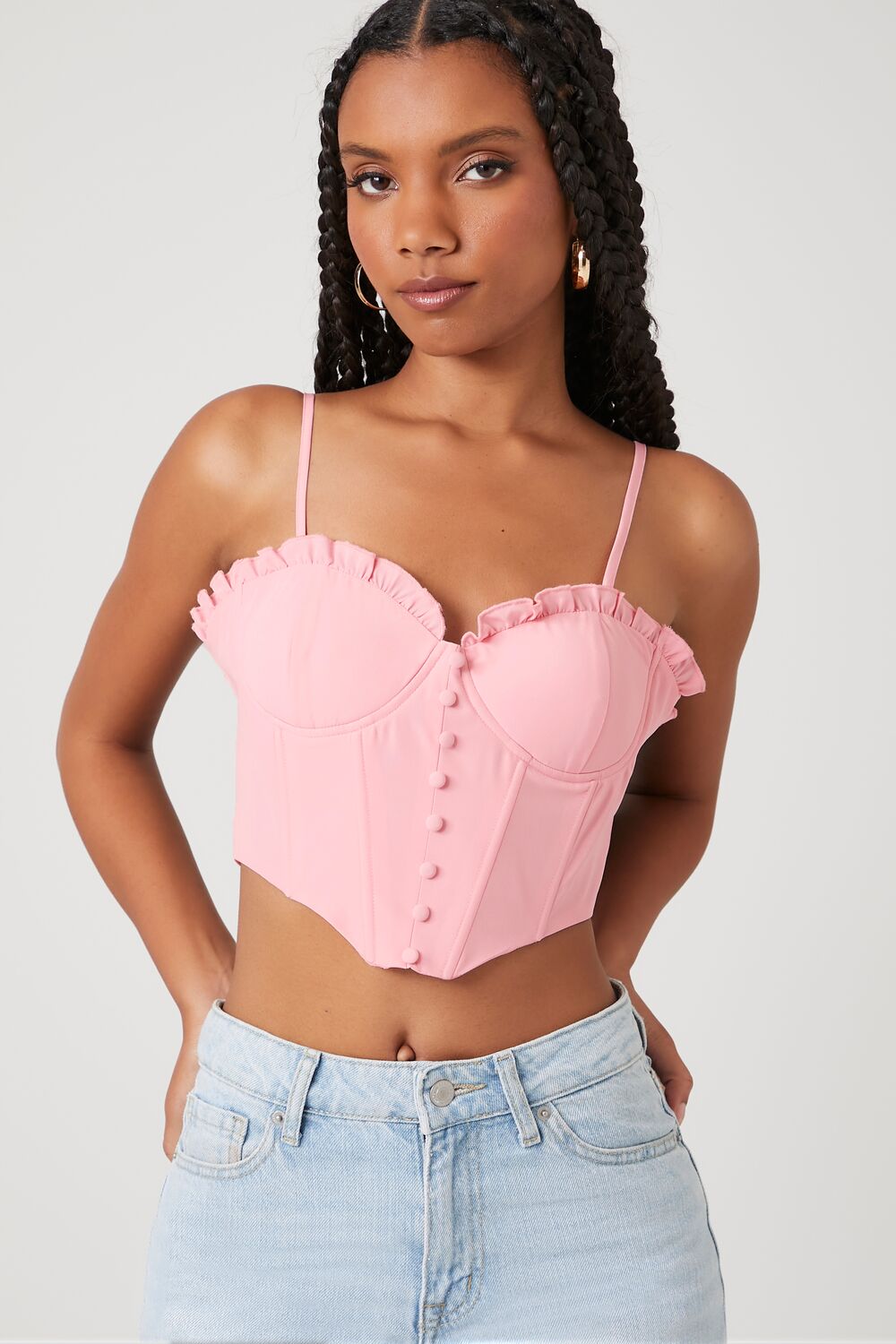 Bustier Cropped Cami-Feelings Star