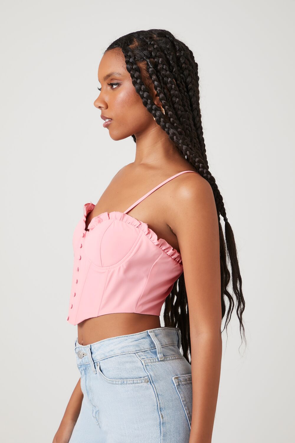 Bustier Cropped Cami-Feelings Star