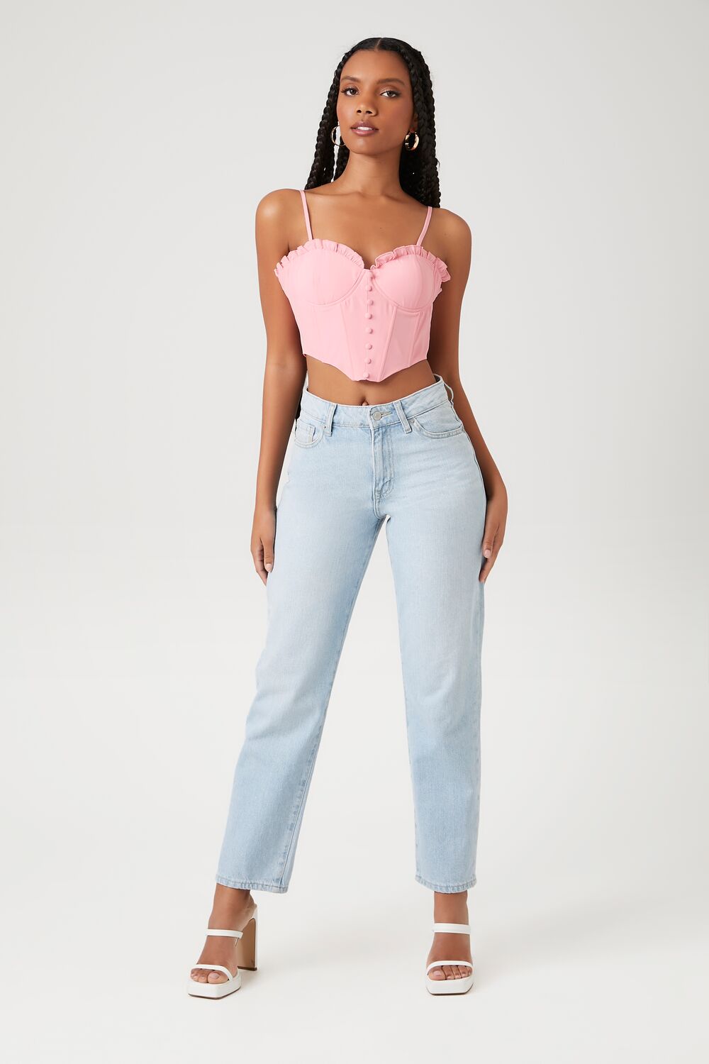Bustier Cropped Cami-Feelings Star