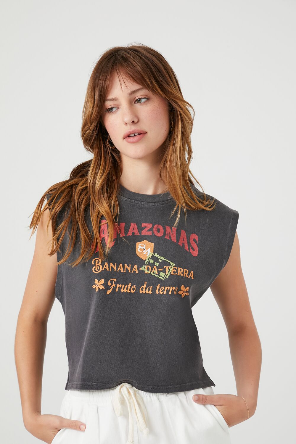 Amazonas Graphic Muscle Tee-Feelings Star