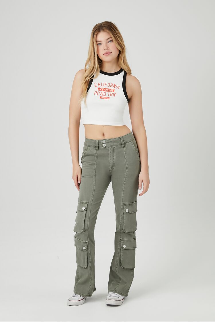 California Road Trip Graphic Tank Top-Feelings Star