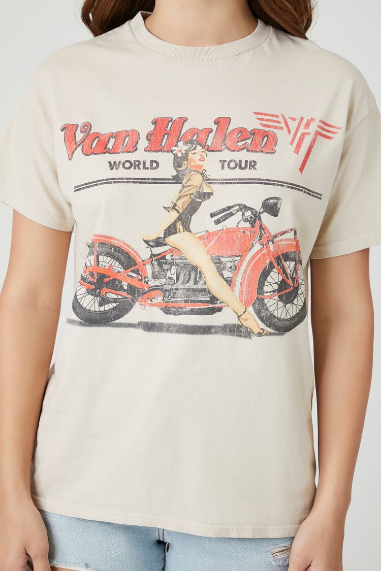 Van Halen World Tour Graphic Tee-Feelings Star