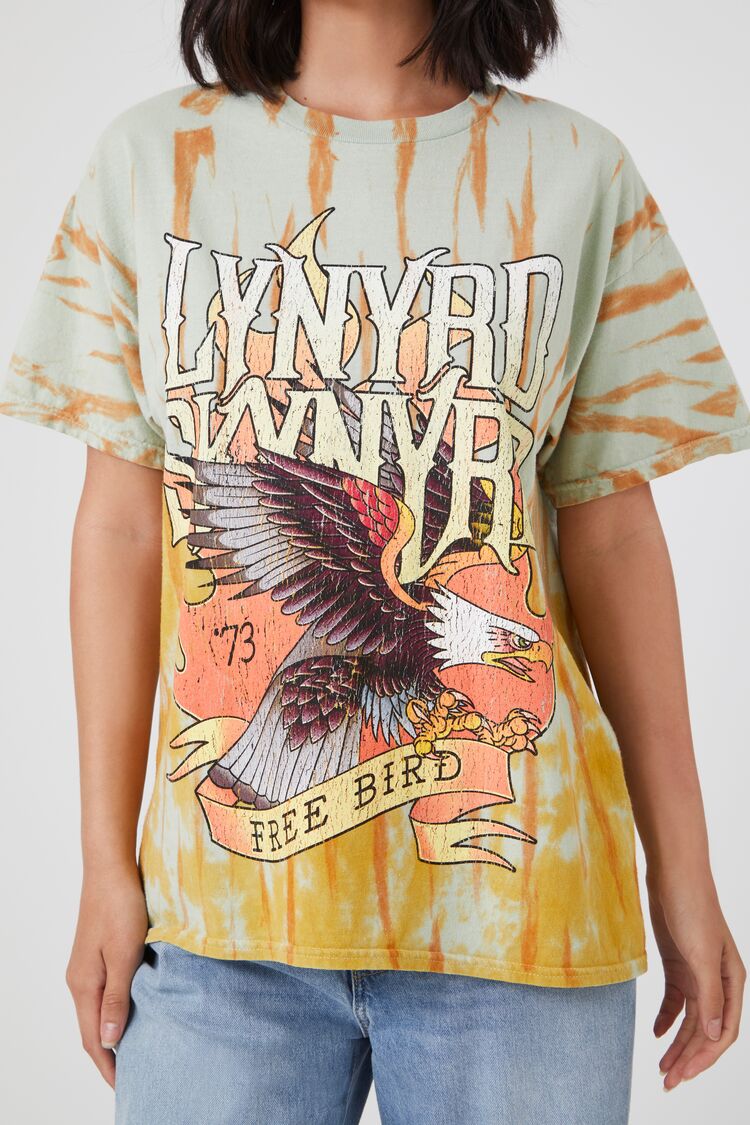 Tie-Dye Lynyrd Skynyrd Graphic Tee-Feelings Star