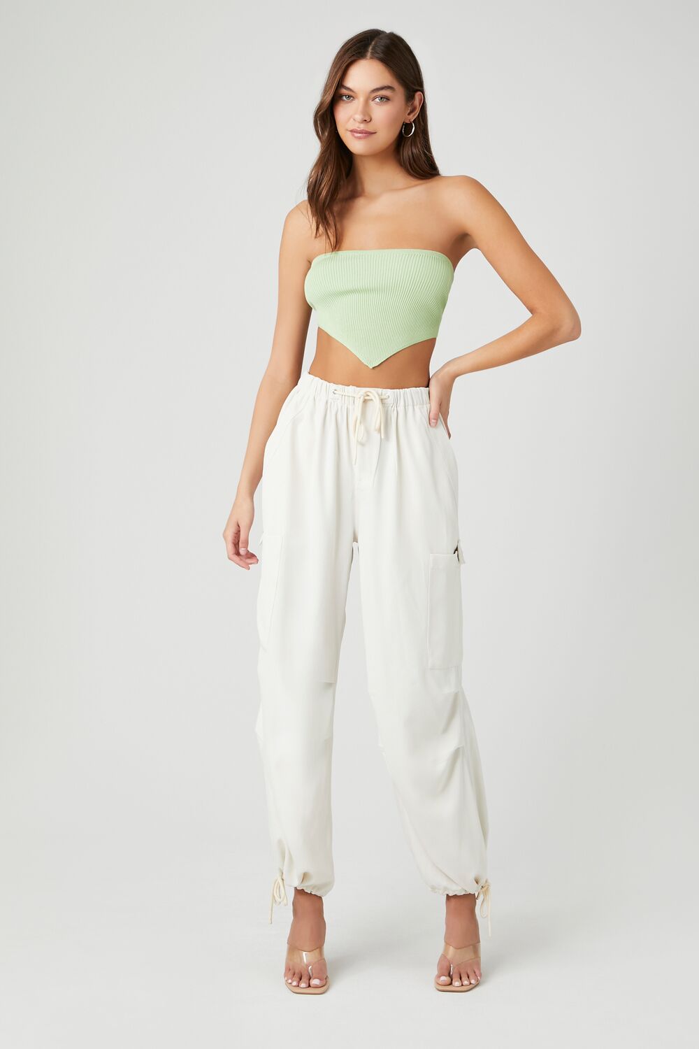 Cargo Wide-Leg Pants-Feelings Star