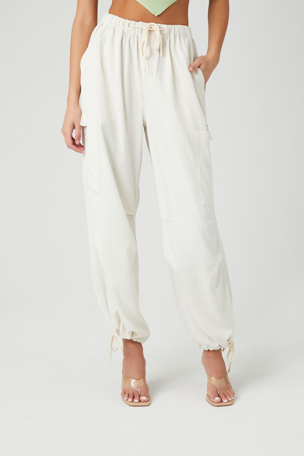 Cargo Wide-Leg Pants-Feelings Star