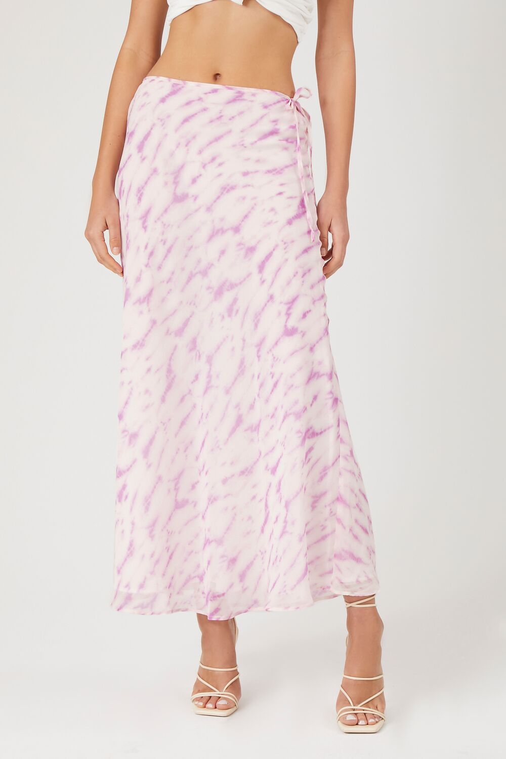 Tie-Dye Slip Midi Skirt-Feelings Star