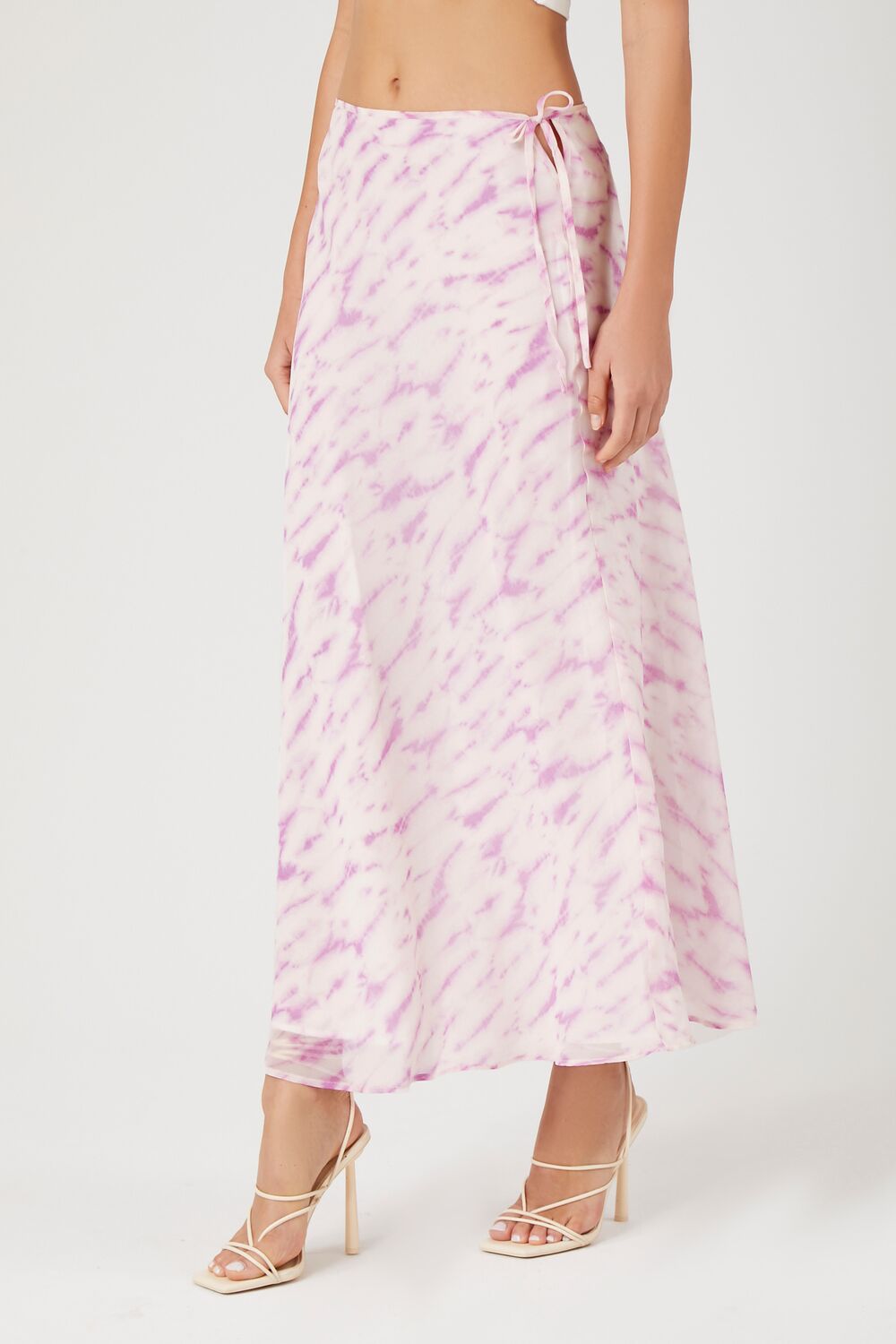 Tie-Dye Slip Midi Skirt-Feelings Star