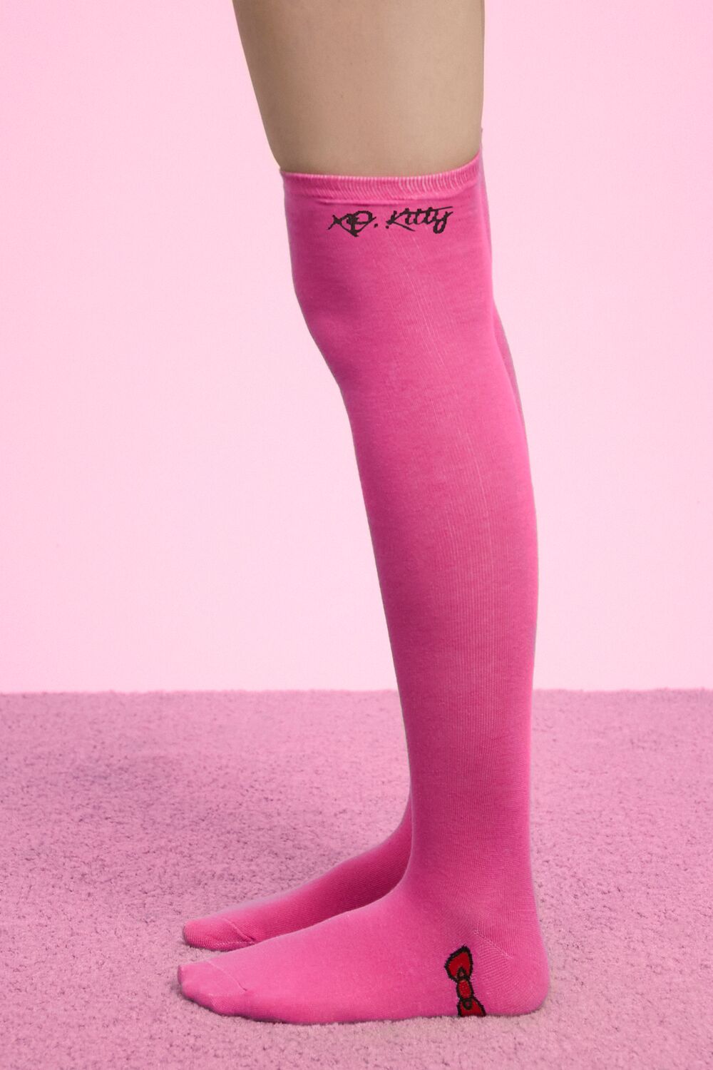 XO Kitty Hello Kitty Knee-High Socks-Feelings Star
