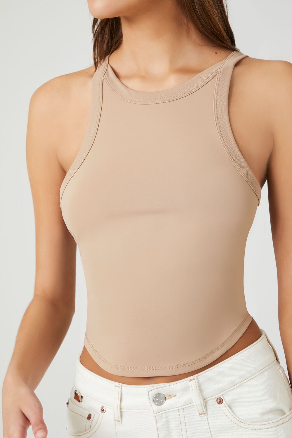 Asymmetrical-Strap Tank Top-Feelings Star