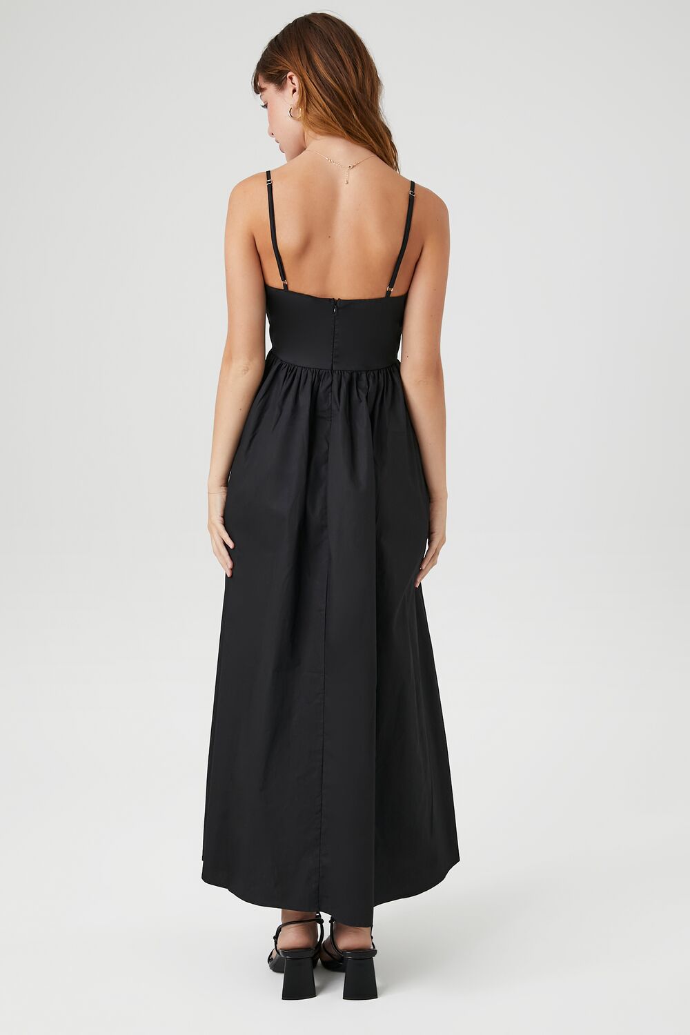V-Neck Cami Maxi Dress-Feelings Star