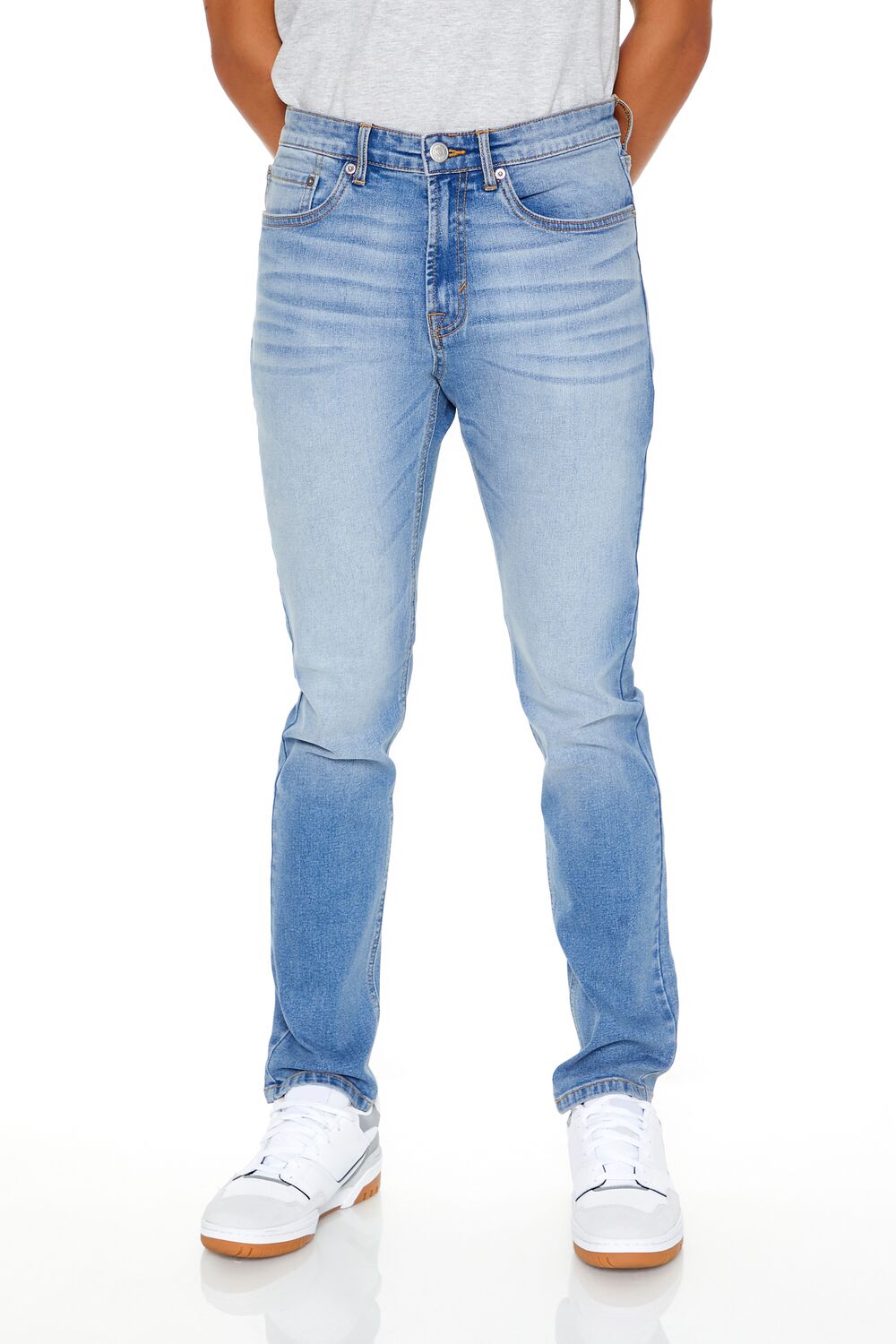 Stone Wash Skinny Jeans-Feelings Star