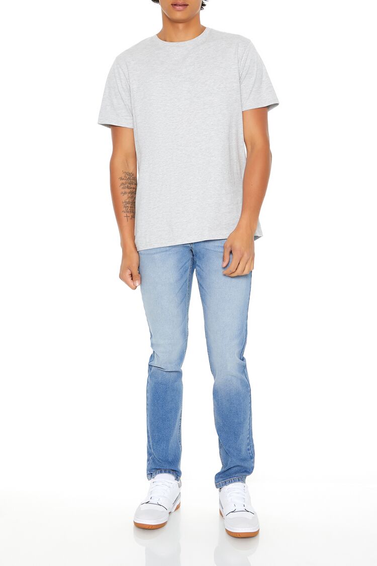 Stone Wash Skinny Jeans-Feelings Star