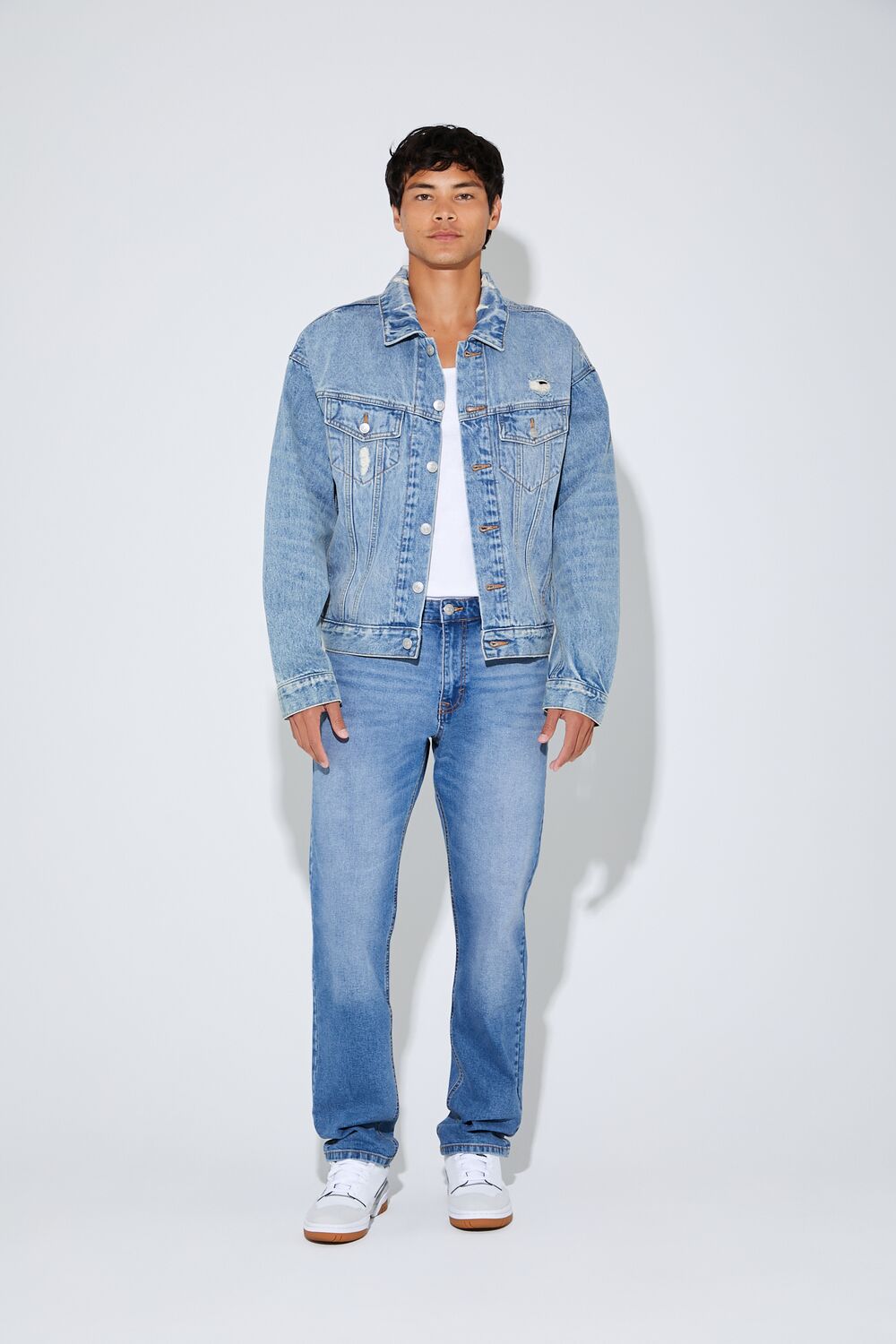 Stretch-Denim Skinny Jeans-Feelings Star