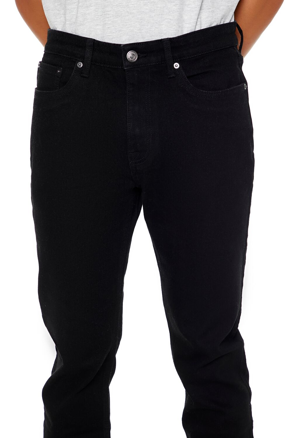 Stretch-Denim Slim-Fit Jeans-Feelings Star