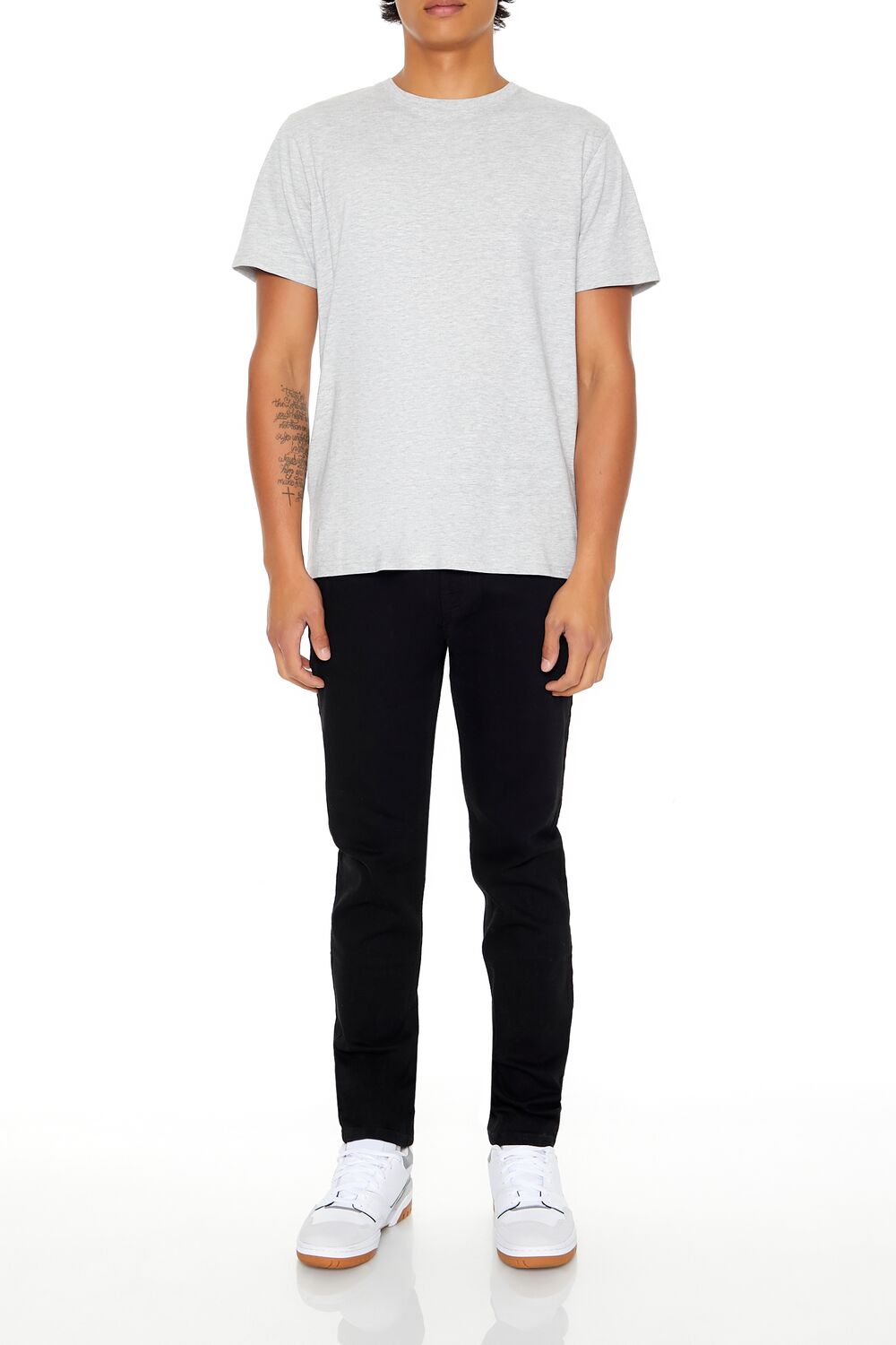 Stretch-Denim Slim-Fit Jeans-Feelings Star