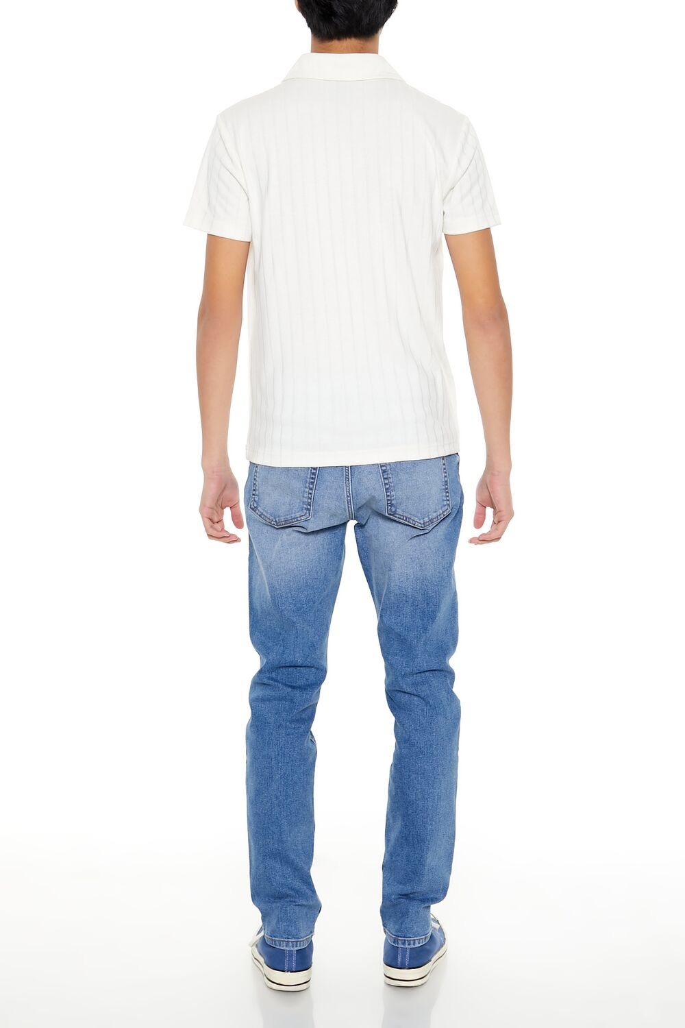 Stretch-Denim Slim-Fit Jeans-Feelings Star