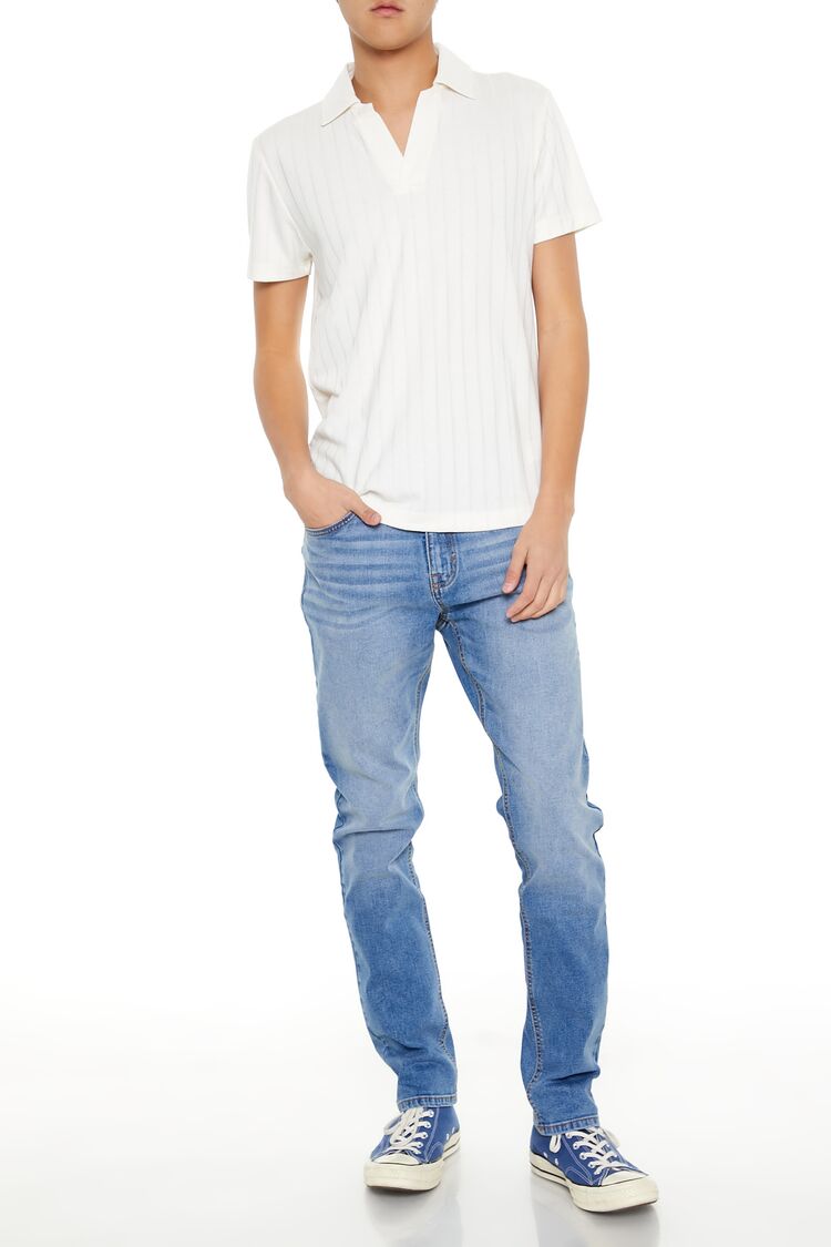 Stretch-Denim Slim-Fit Jeans-Feelings Star