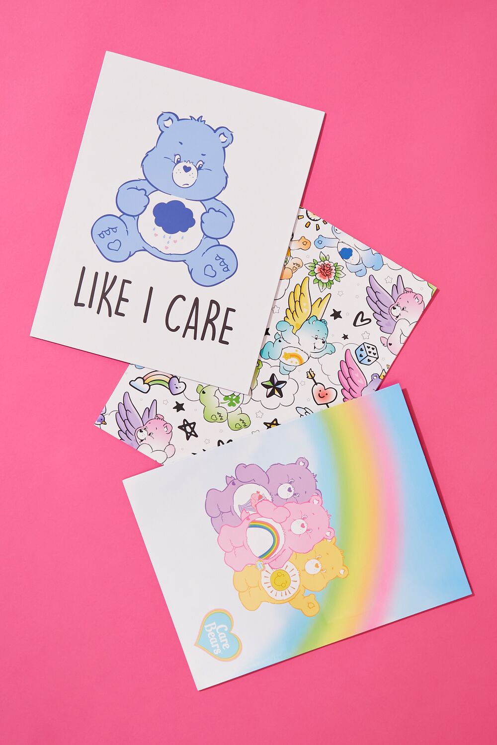 Care Bears Folder Set - 3 pack-Feelings Star
