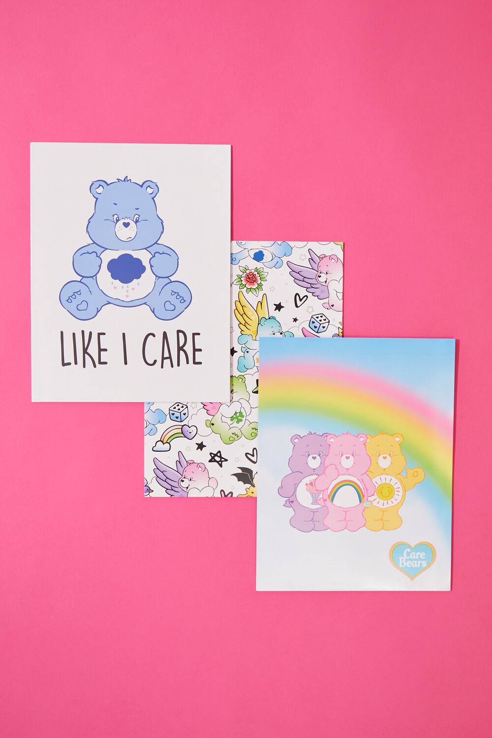 Care Bears Folder Set - 3 pack-Feelings Star