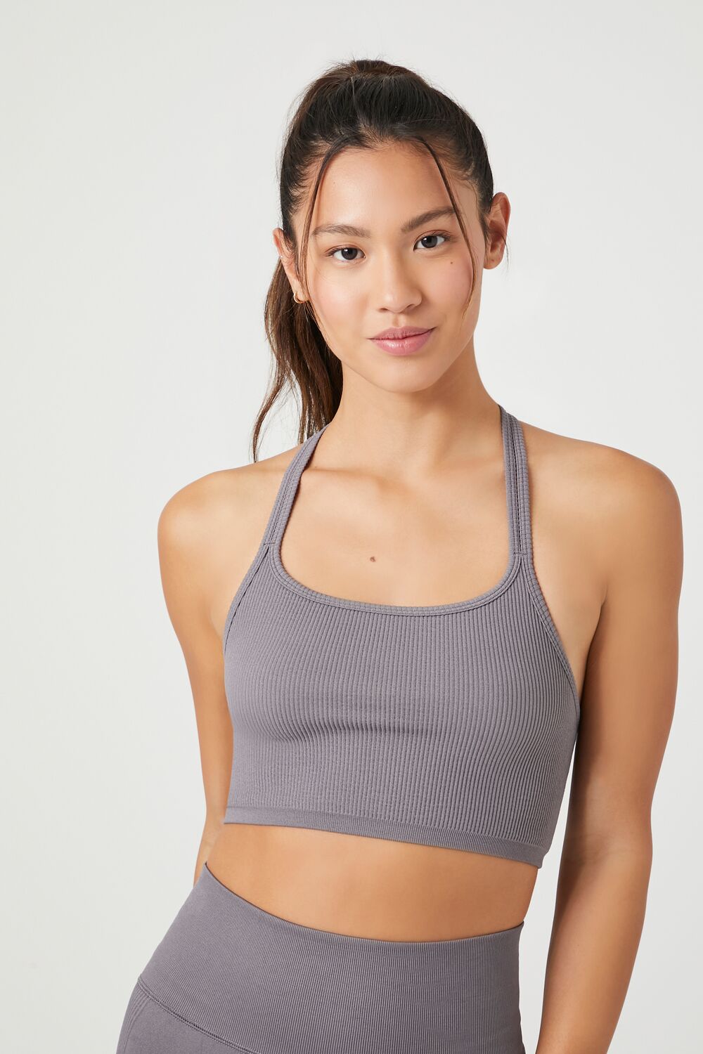 Strappy Seamless Sports Bra-Feelings Star