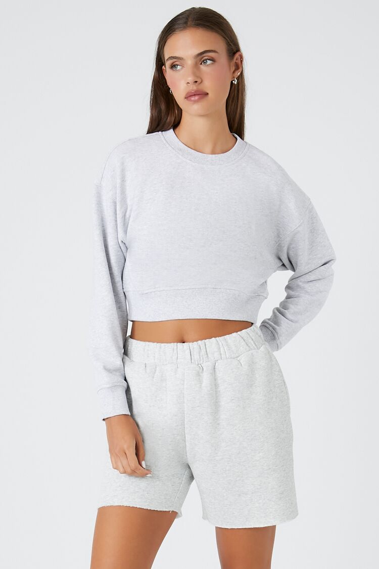 Active Fleece Mineral Wash Sweatshorts-Feelings Star