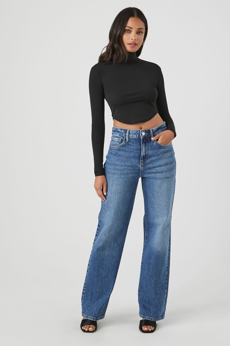 Stretch-Denim 90s-Fit Jeans-Feelings Star