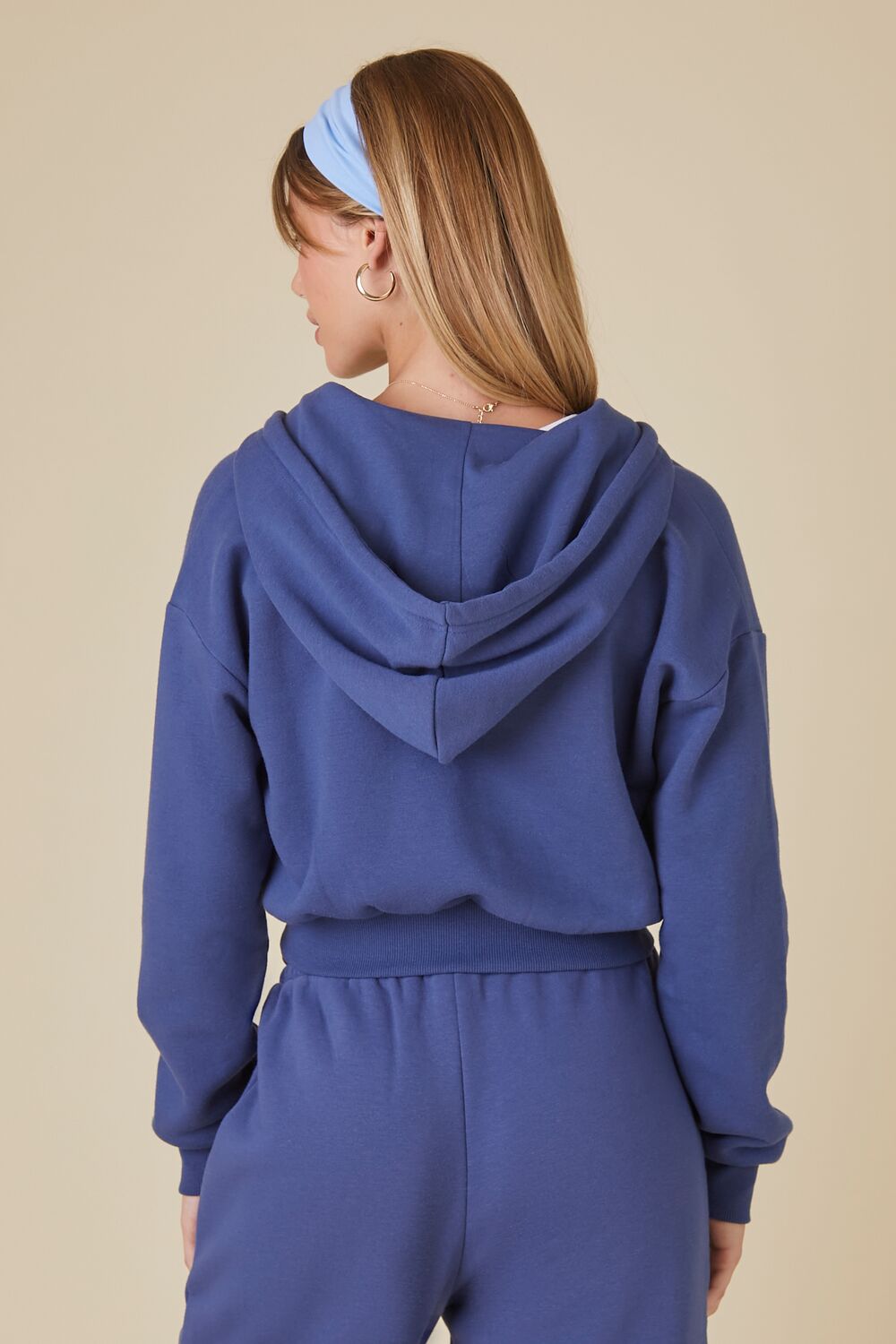 Uniform Fleece Zip-Up Hoodie-Feelings Star