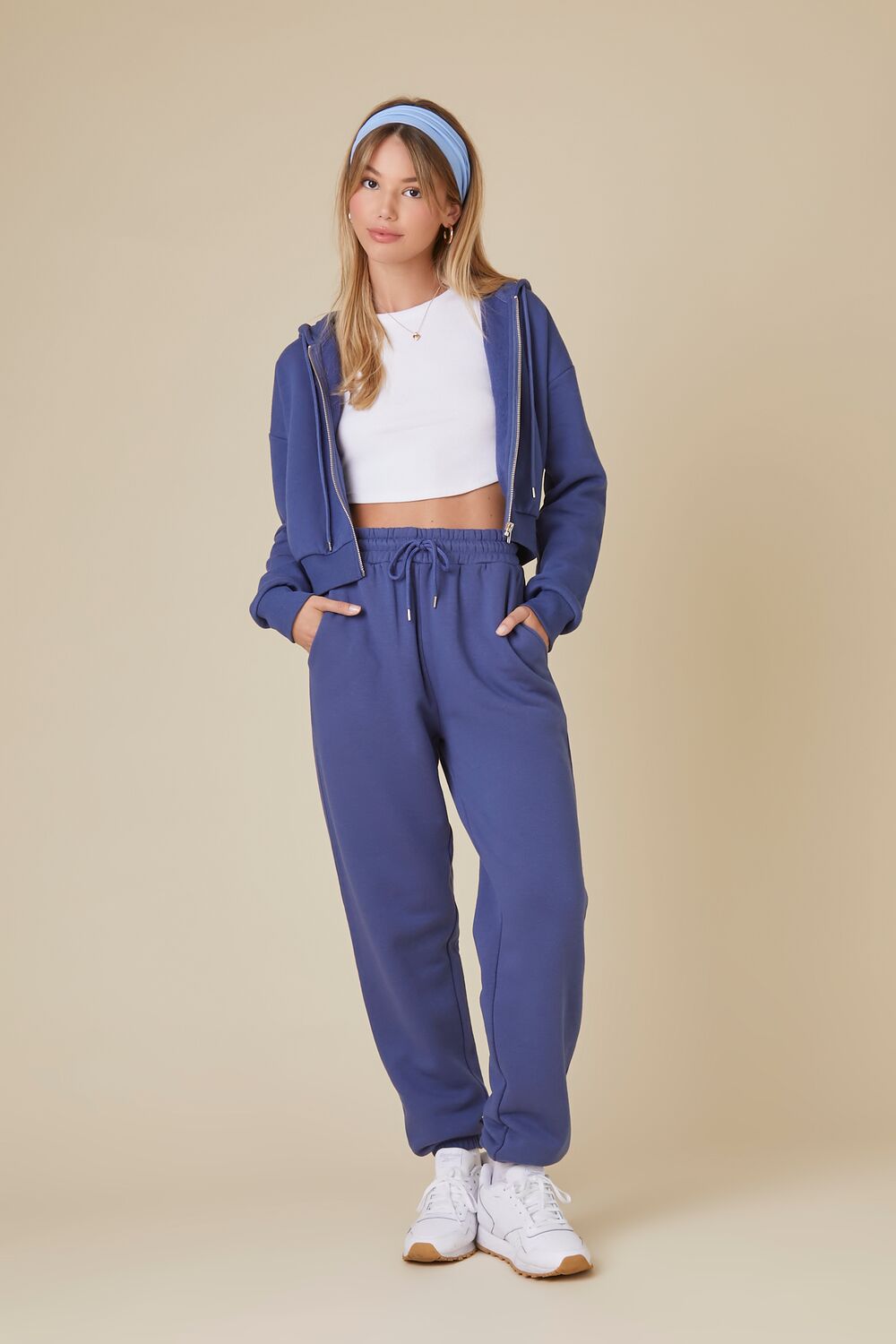 Uniform Fleece Zip-Up Hoodie-Feelings Star