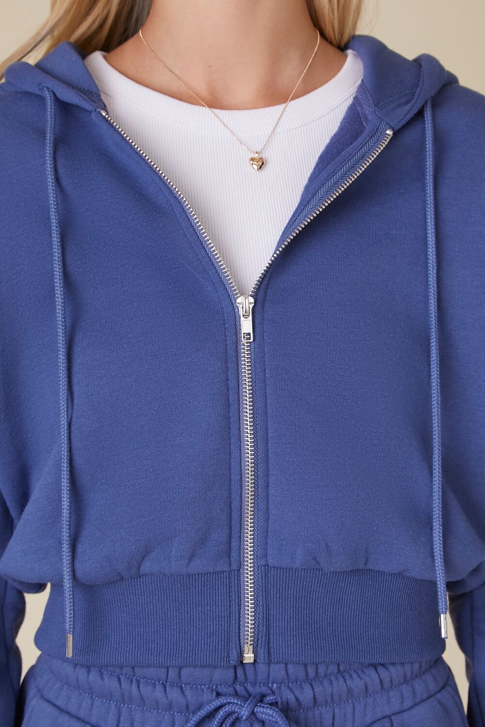 Uniform Fleece Zip-Up Hoodie-Feelings Star