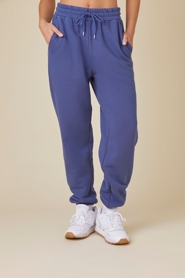 Uniform Fleece Drawstring Joggers-Feelings Star