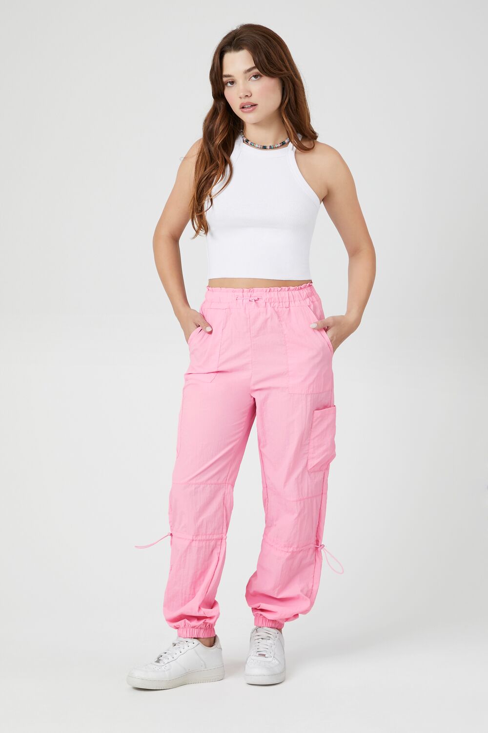 Toggle Drawstring Joggers-Feelings Star