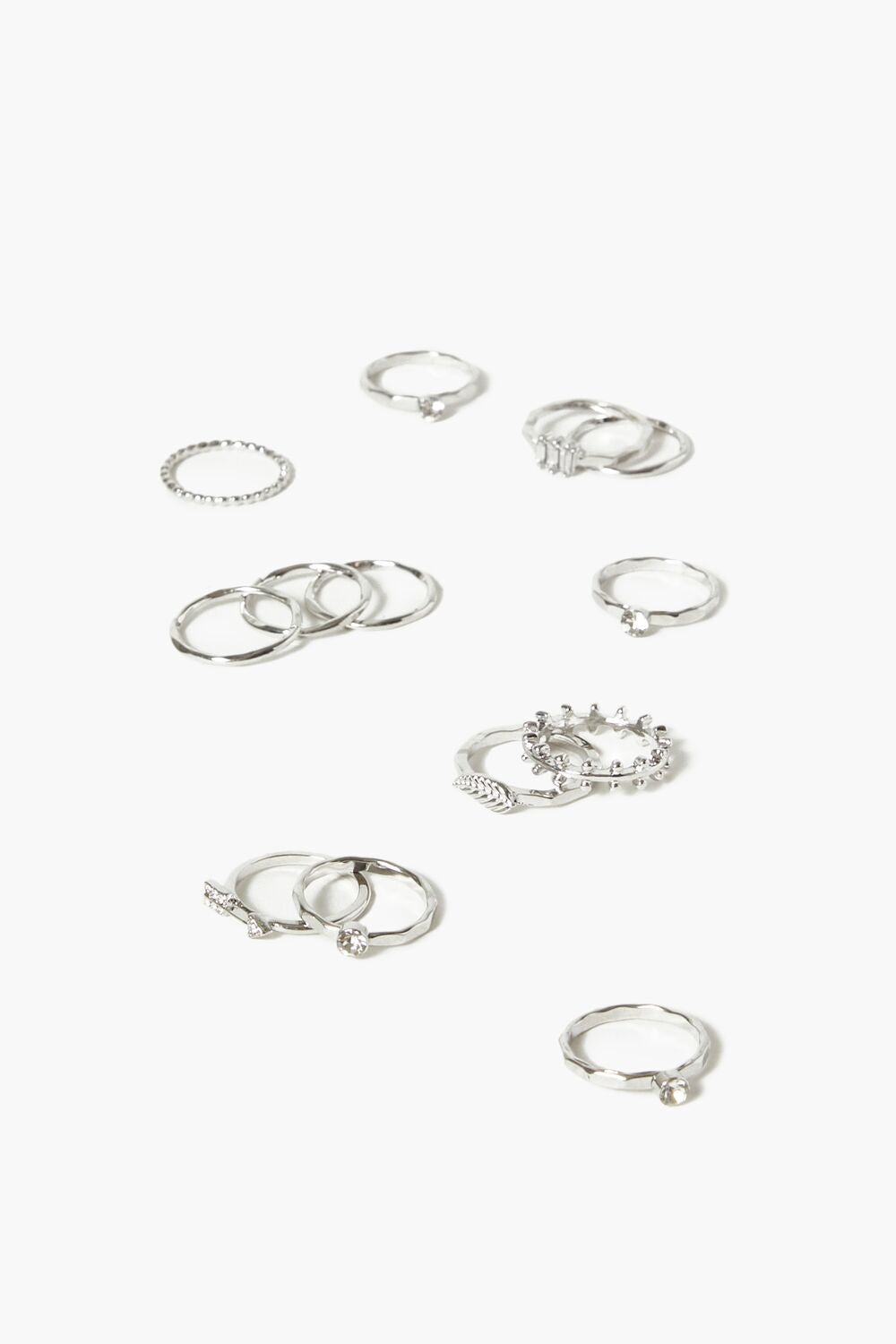 Variety Faux Gem Ring Set-Feelings Star