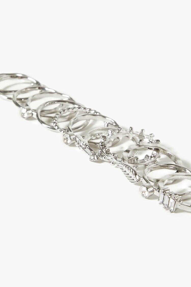 Variety Faux Gem Ring Set-Feelings Star