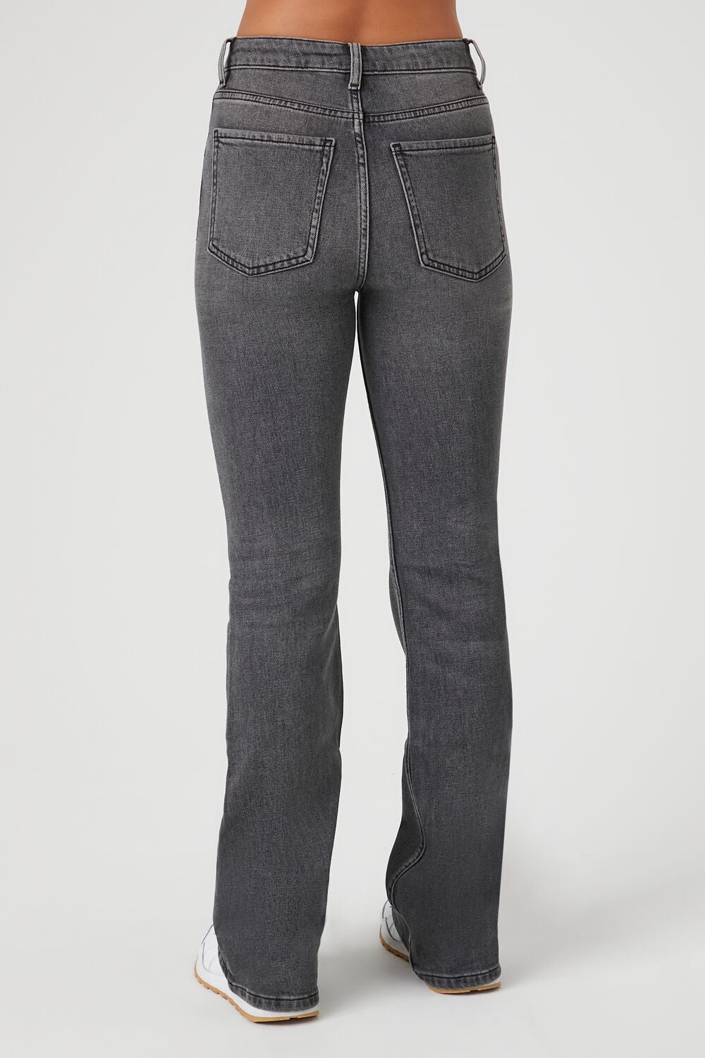 Stretch-Denim Flare Jeans-Feelings Star