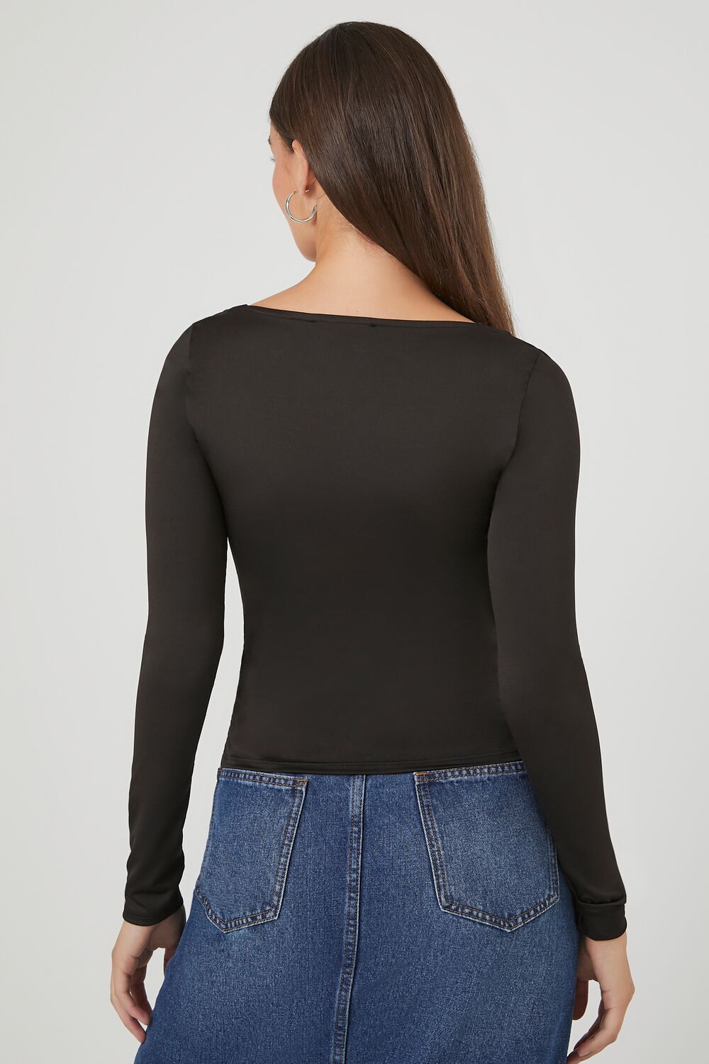 Cami Long-Sleeve Top-Feelings Star