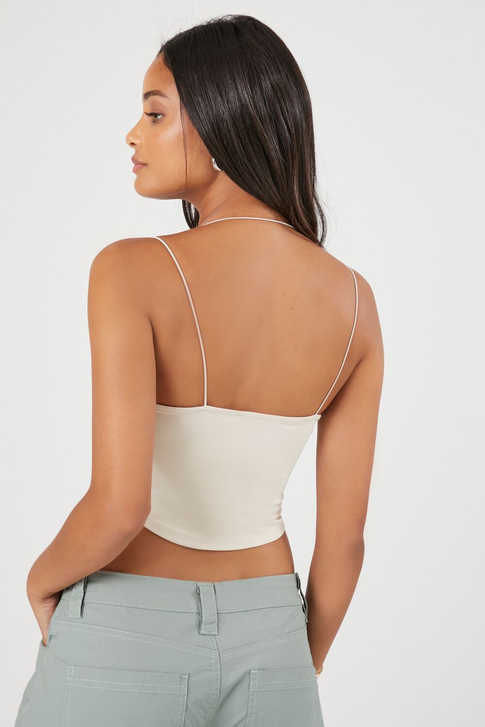 Strappy Bustier Cropped Cami-Feelings Star