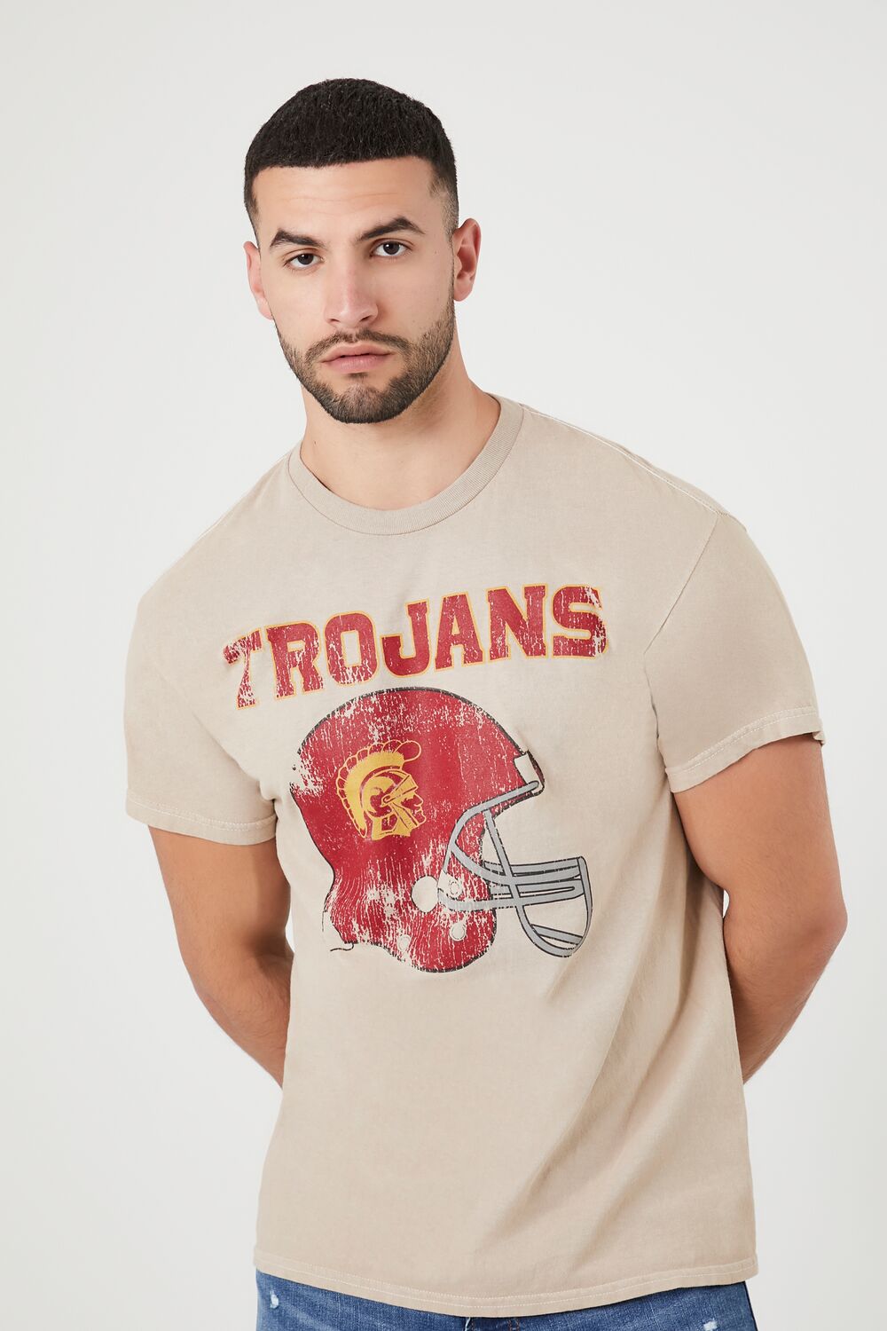 Trojans Graphic Tee-Feelings Star