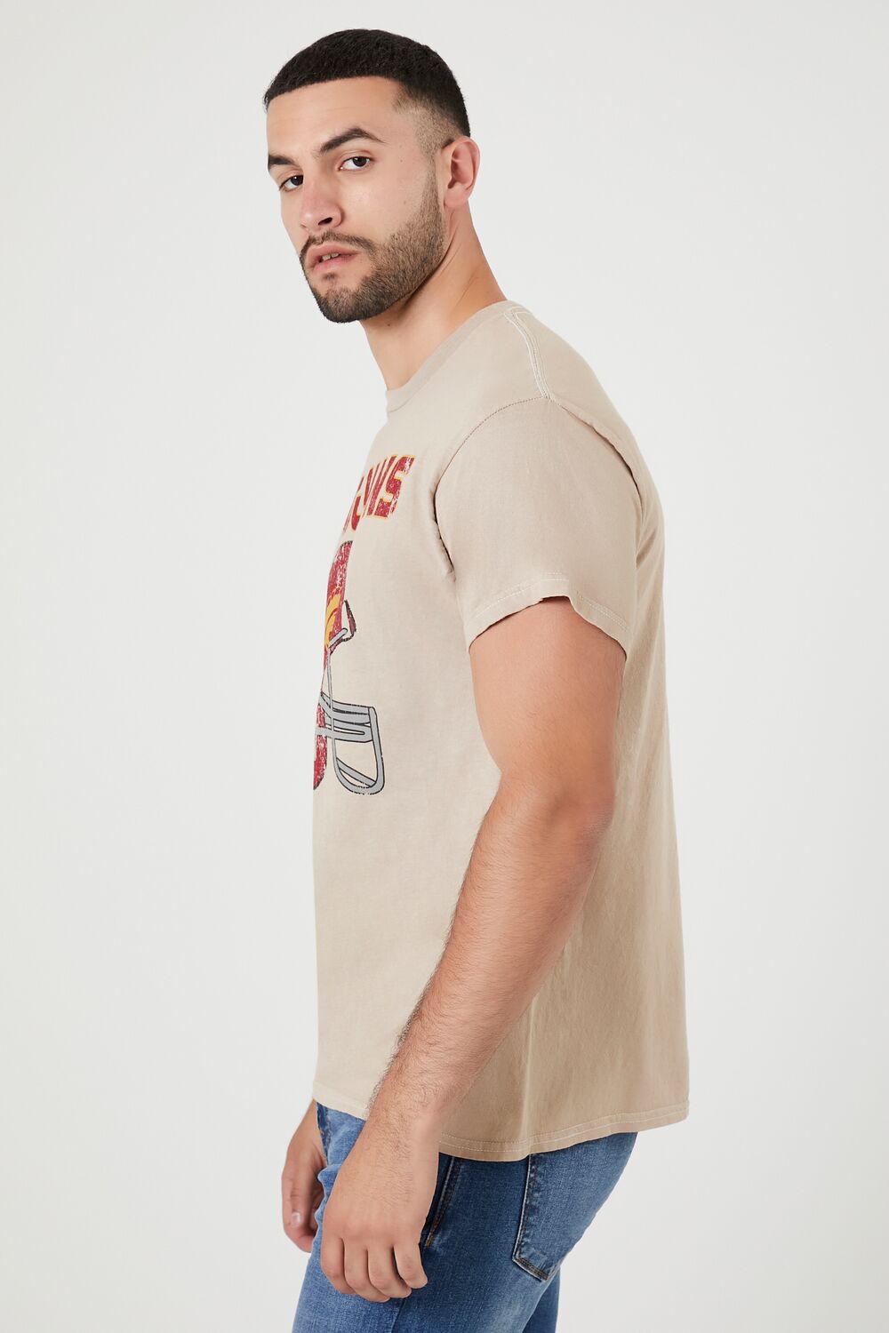 Trojans Graphic Tee-Feelings Star