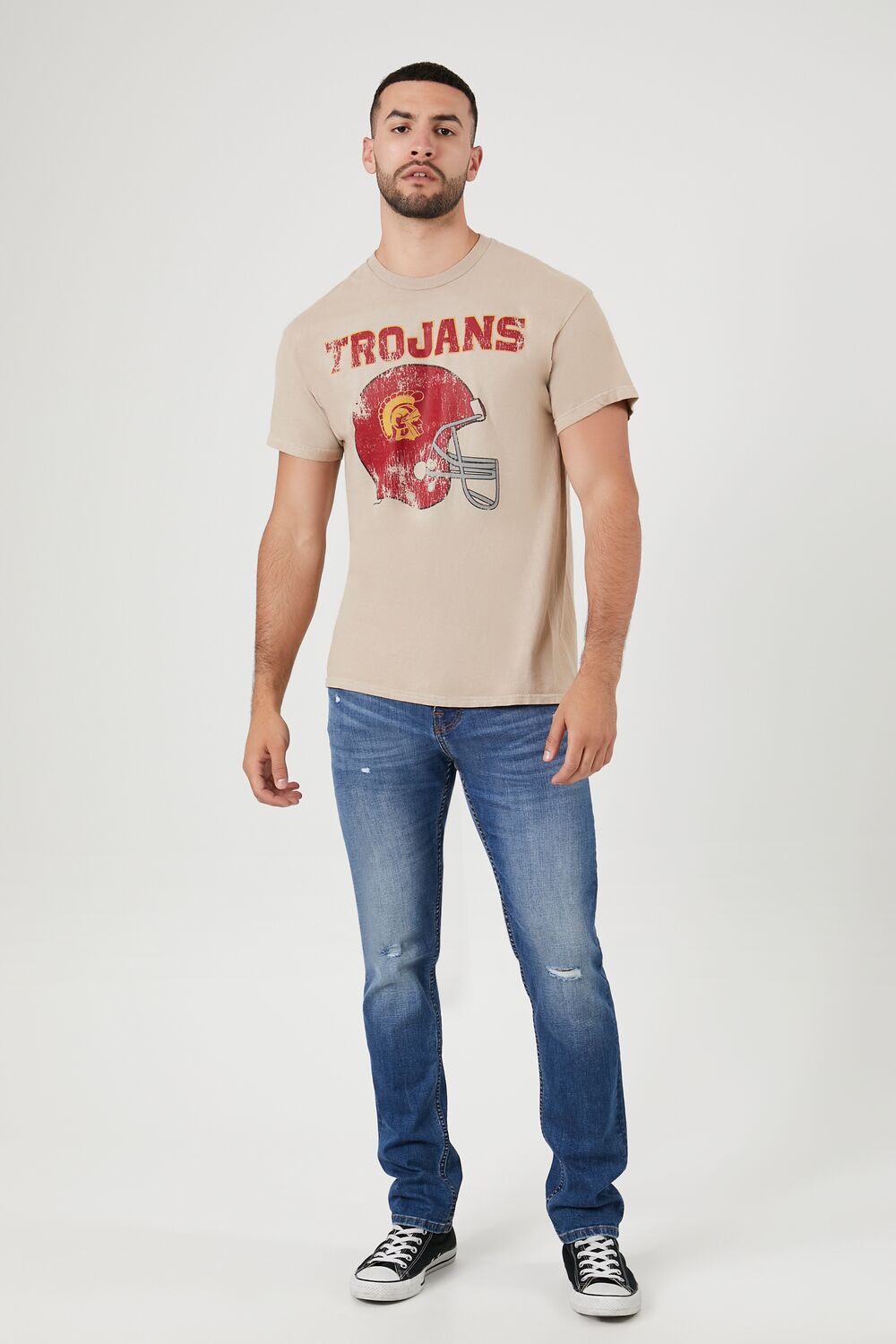 Trojans Graphic Tee-Feelings Star