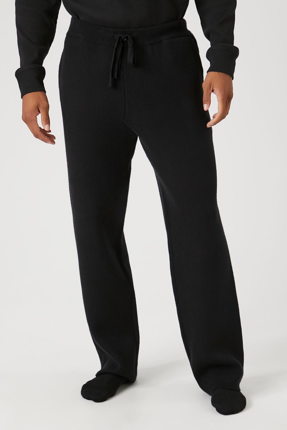 Wide-Leg Pajama Pants-Feelings Star