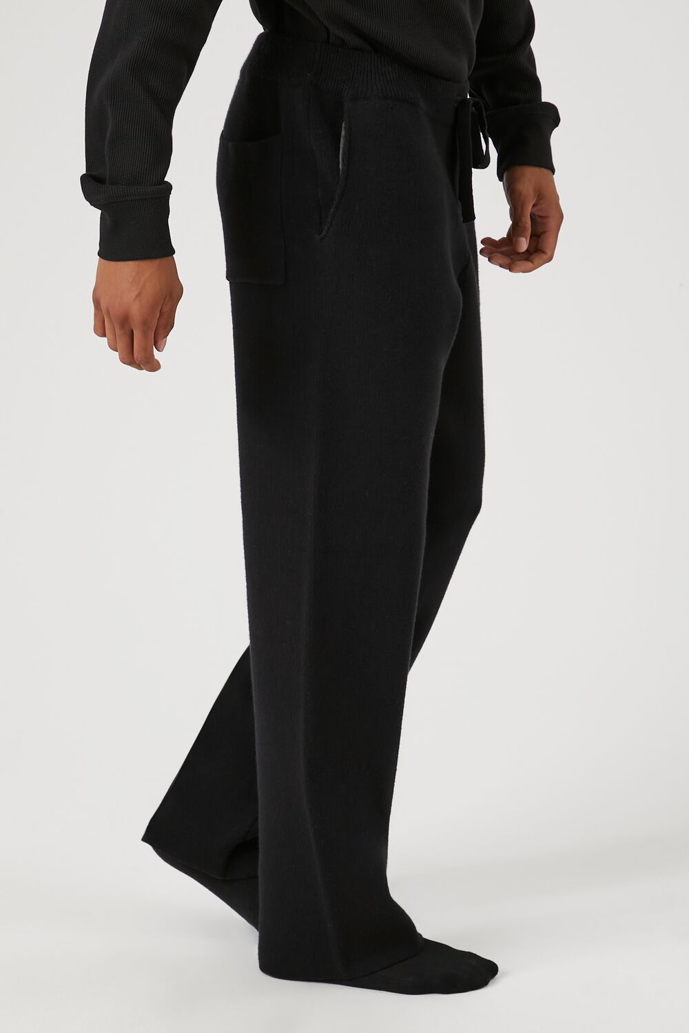 Wide-Leg Pajama Pants-Feelings Star