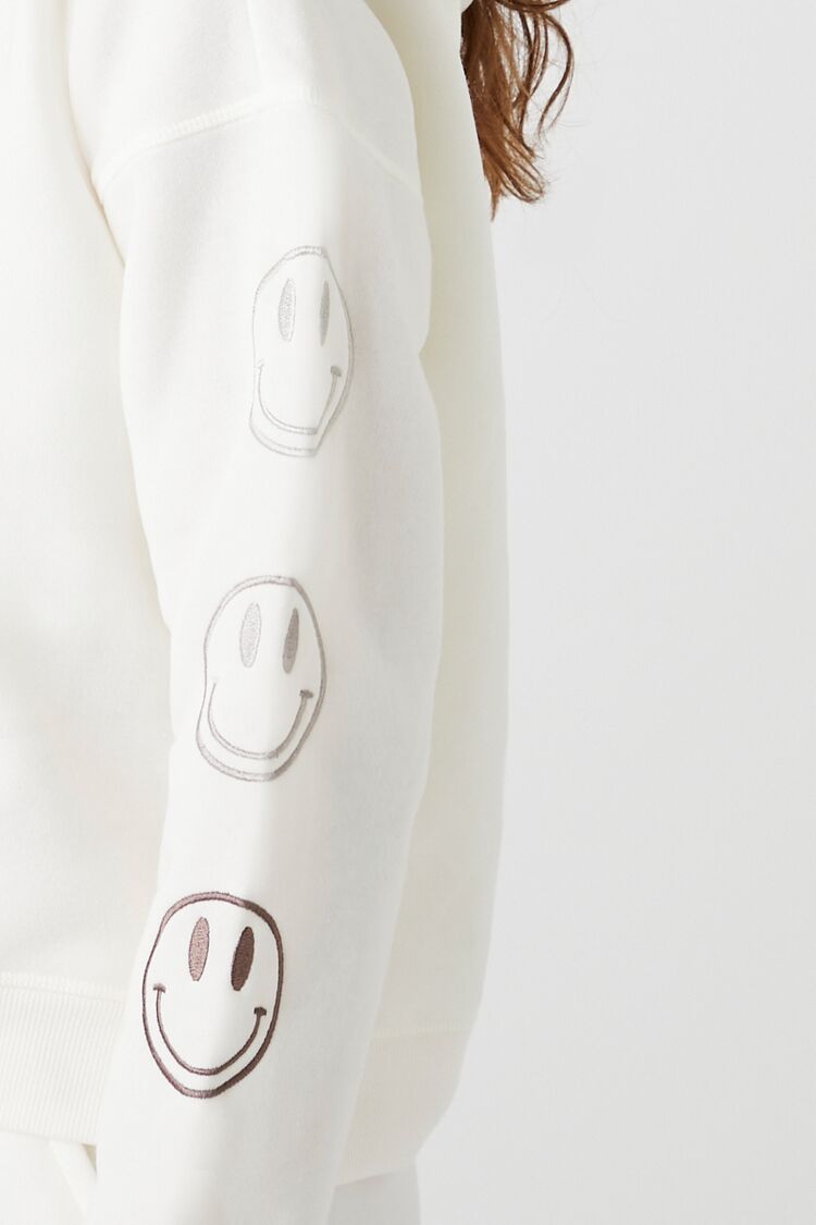 Embroidered Graphic Hoodie-Feelings Star