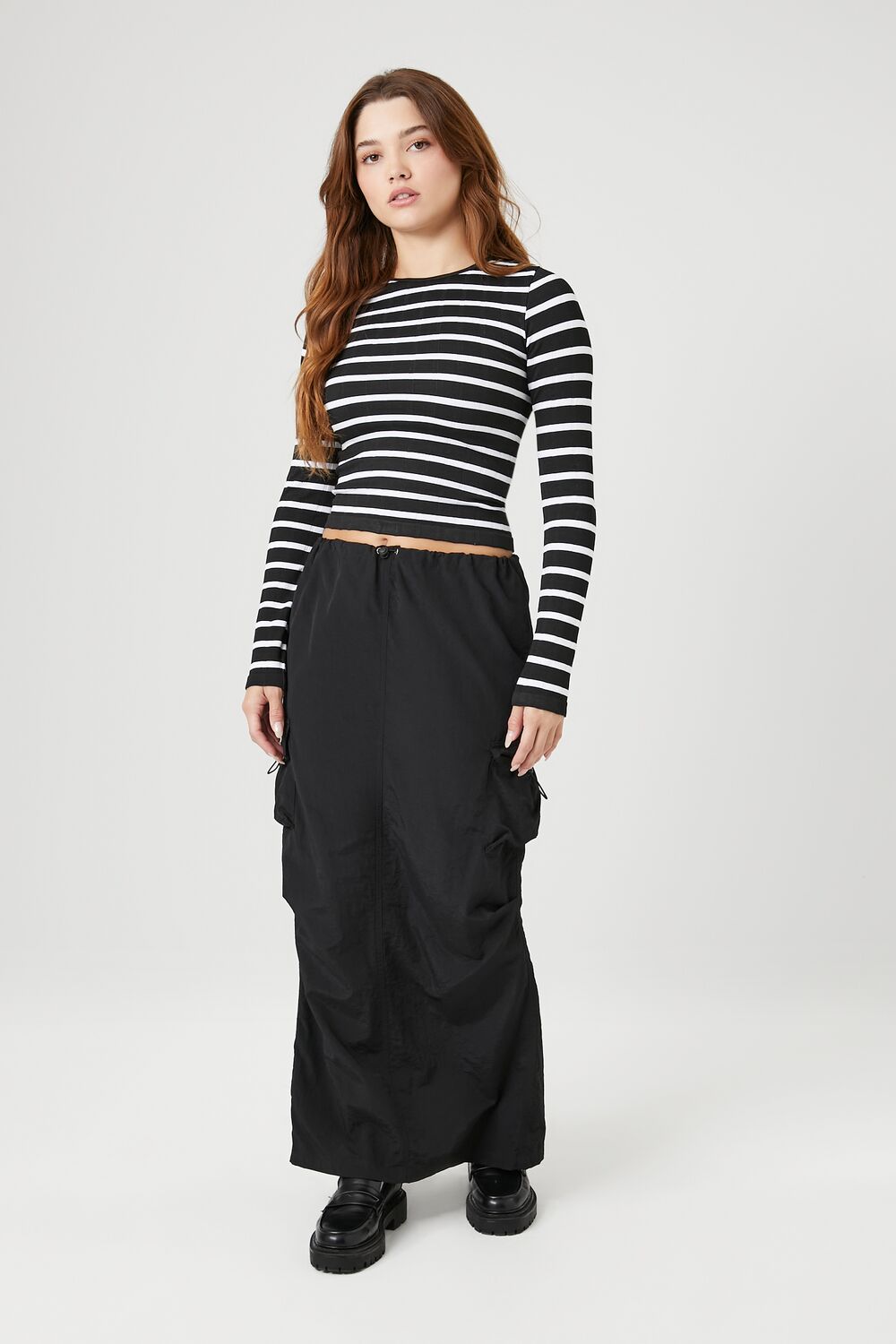 Striped Seamless Top-Feelings Star