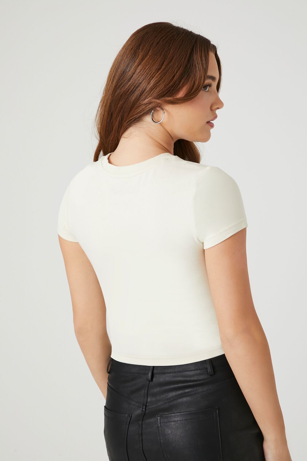 Casper Graphic Cropped Tee-Feelings Star