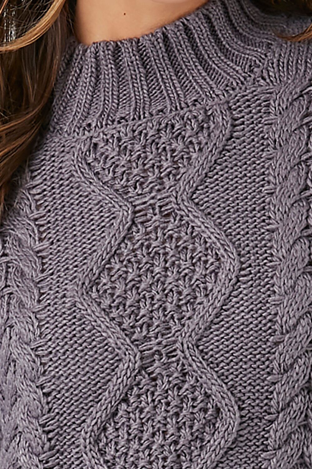 Cable Knit Sweater Mini Dress-Feelings Star