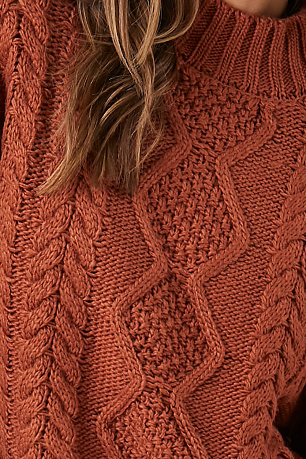 Cable Knit Sweater Mini Dress-Feelings Star