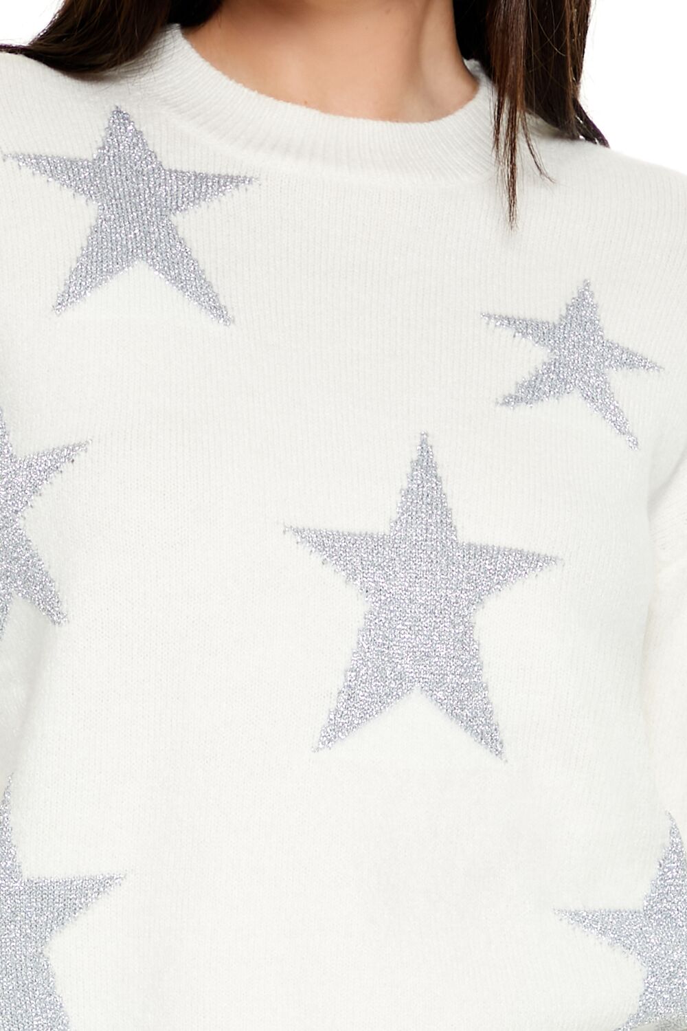Star Print Sweater-Feelings Star